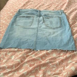 Jean skirt